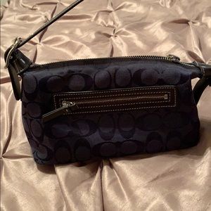Navy blue coach